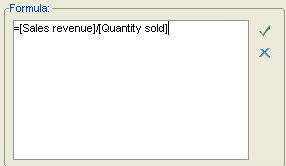 Edit formula in Web Intelligence